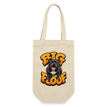 Staffordshire Bull Terrier - Geschenkbeutel für Flaschen - Natur - Vorne