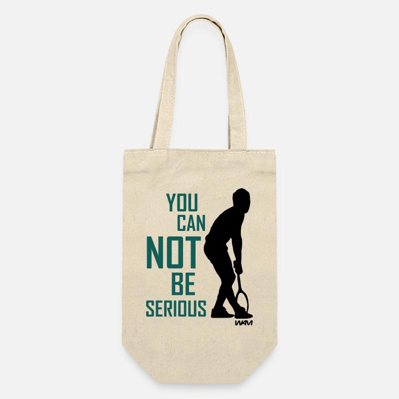 You cant be serious McEnroe  - Sac à bouteille - nature