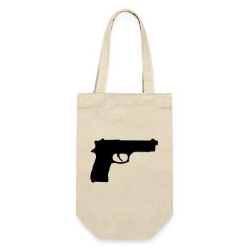 Gun - Gift Bag for Bottles - nature - Front