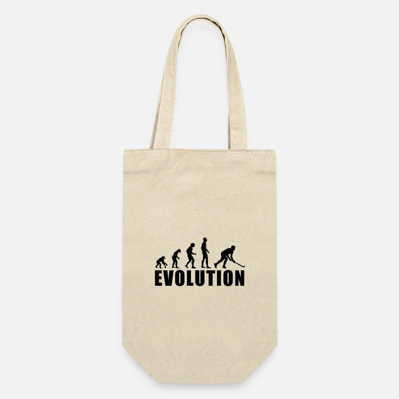 EVOLUTION HOCKEY field hockey floorball gift - Gift Bag for Bottles - nature