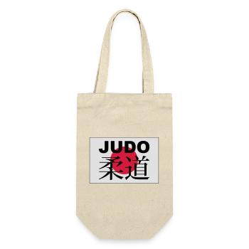 judo - Geschenkbeutel für Flaschen - Natur - Vorne