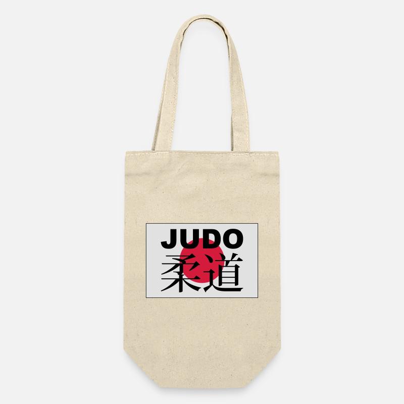 judo - Geschenkbeutel für Flaschen - Natur