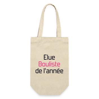 Petanque / Boules / Sport / Spiel - Geschenkbeutel für Flaschen - Natur - Vorne
