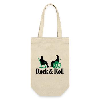 Rock n Roll 2clr New - Gift Bag for Bottles - nature - Front