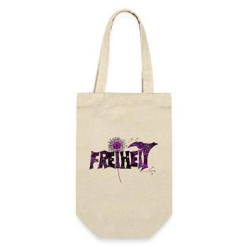 Freiheit - Geschenkbeutel für Flaschen - Natur - Vorne