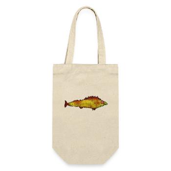 Paul Klee - The goldfish - Der Goldfisch - Geschenkbeutel für Flaschen - Natur - Vorne