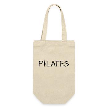 Pilates - Gift Bag for Bottles - nature - Front