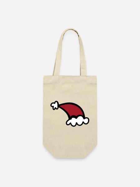 Weihnachten - Geschenkbeutel für Flaschen - Natur
