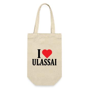 T-shirt I love Ulassai t-shirt Sardinia - Gift Bag for Bottles - nature - Front