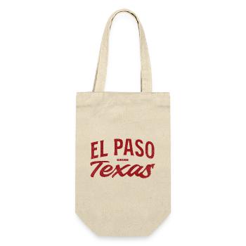 Scénario rétro d’El Paso, Texas - Sac à bouteille - nature - Devant