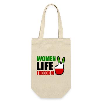 Women life freedom iran - Gift Bag for Bottles - nature - Front