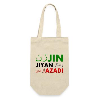Jin jiyan azadi زن زندگی آزادی - Sac à bouteille - nature - Devant