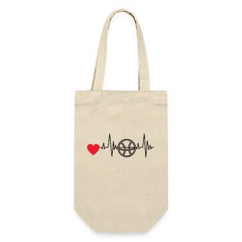 Basketball Lovers Basketball Basketball Club - Gift Bag for Bottles - nature - Front