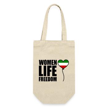 Women life freedom - Gift Bag for Bottles - nature - Front