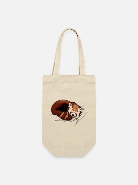 Petit panda - Sac à bouteille - nature