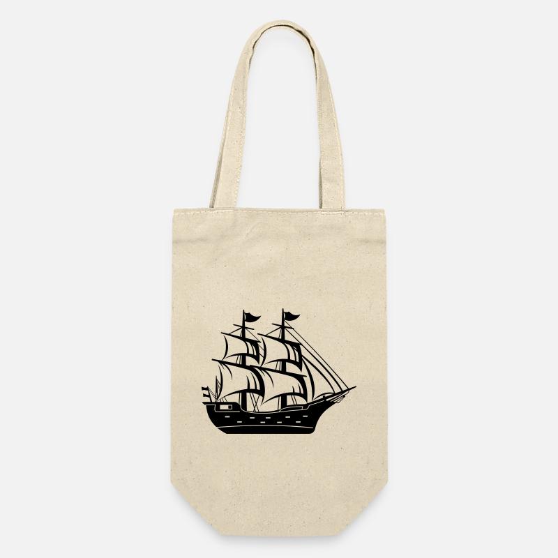 Bateau pirate - Sac à bouteille - nature