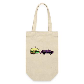 Vacances, Voyage, Camping, Caravane, Camping-car, Voiture - Sac à bouteille - nature - Devant