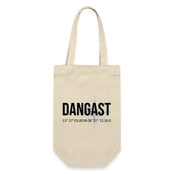 Koordinaten Dangast - Geschenkbeutel für Flaschen - Natur - Vorne