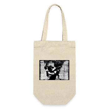 The Rebel #3 - Gift Bag for Bottles - nature - Front