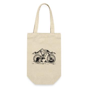 Mountain bike - Gift Bag for Bottles - nature - Front