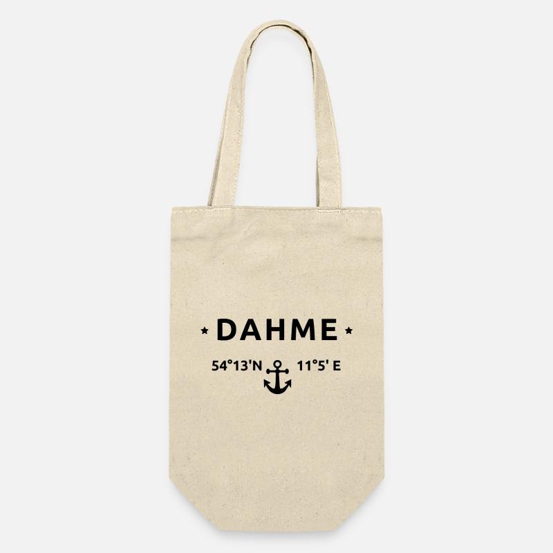 Dahme Coordinates - Gift Bag for Bottles - nature