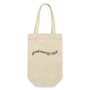 Good Energy Club - Gift Bag for Bottles - nature - Front