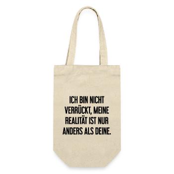 I'm not crazy – my reality is different - Gift Bag for Bottles - nature - Front