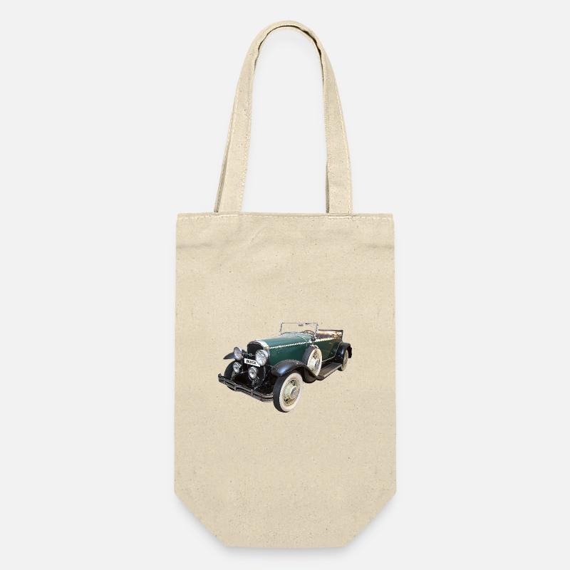 Historic Car - Gift Bag for Bottles - nature