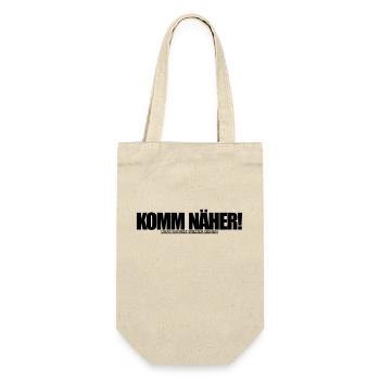 komm näher - Geschenkbeutel für Flaschen - Natur - Vorne