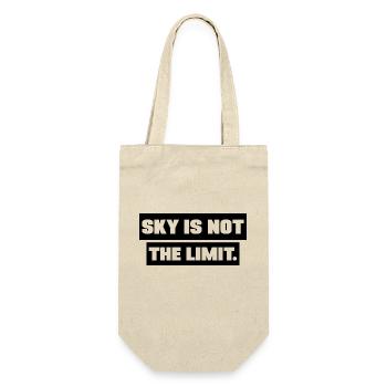 Sky is not the Limit motivation Sayings - Gift Bag for Bottles - nature - Front