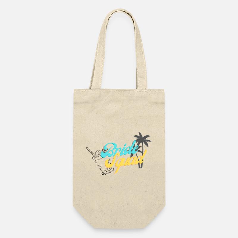 Bride Squad Tropical Sunset Design - Sac à bouteille - nature