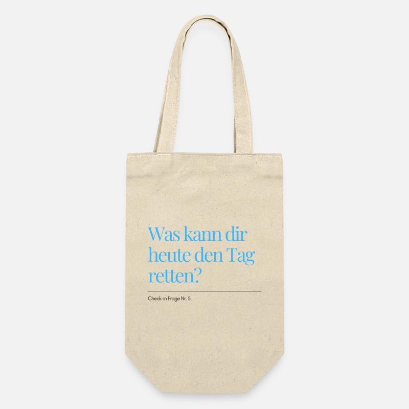 Check-in Question No. 5 - Gift Bag for Bottles - nature