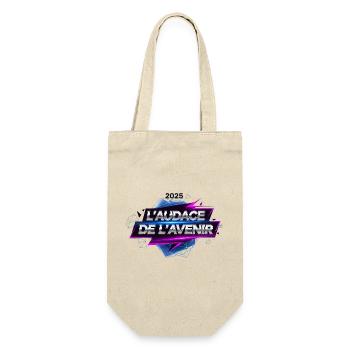 The Audacity of the Future 2025 - Gift Bag for Bottles - nature - Front