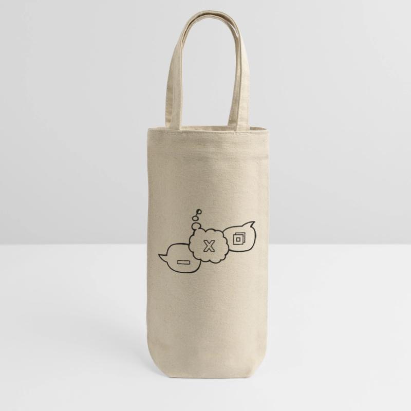 Computer speech bubbles Gift Bag for Bottles