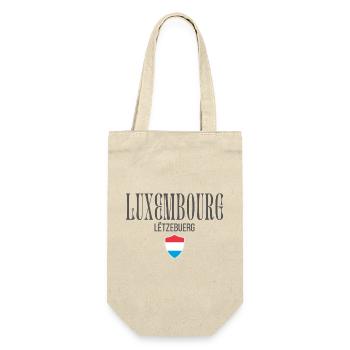 I love Luxembourg, Luxembourg pride - Gift Bag for Bottles - nature - Front