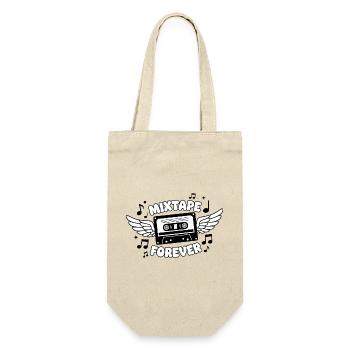 Mixtape Forever Wing Cassette - Gift Bag for Bottles - nature - Front