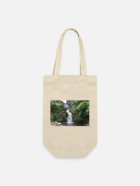 Smaragdwald-Wasserfall - Geschenkbeutel für Flaschen - Natur