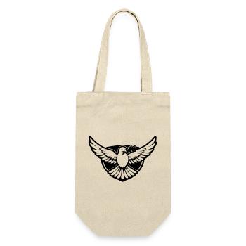 Dove, Freedom, Peace - Gift Bag for Bottles - nature - Front