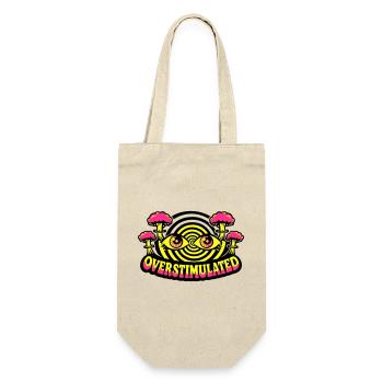 Overstimulated Psychedelic Eyes - Gift Bag for Bottles - nature - Front