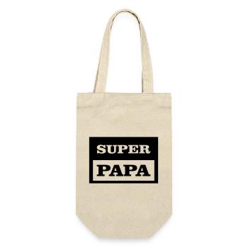SUPER PAPA - Sac à bouteille - nature - Devant
