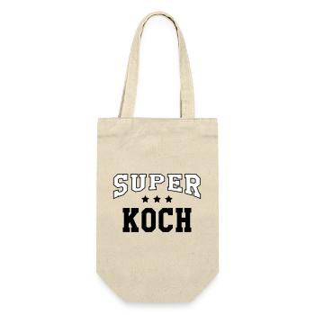 Super cook - Gift Bag for Bottles - nature - Front