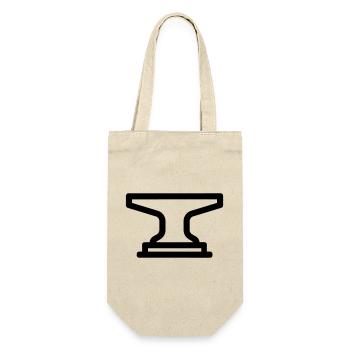 anvil - Gift Bag for Bottles - nature - Front