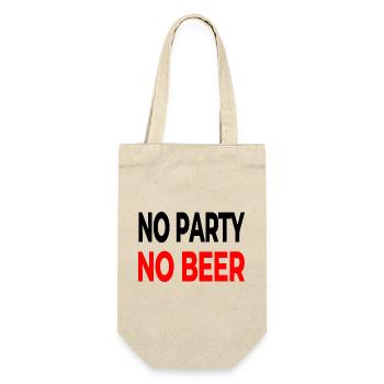 Party - Gift Bag for Bottles - nature - Front