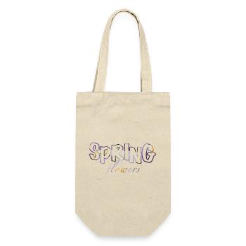 Spring Blossom Colors of Crocuses - Gift Bag for Bottles - nature - Front