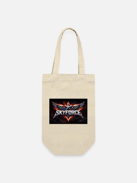 SKYFORCE - Geschenkbeutel für Flaschen - Natur