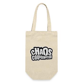 Coordinateur du Chaos Titre drôle Parents Teacher Logo - Sac à bouteille - nature - Devant