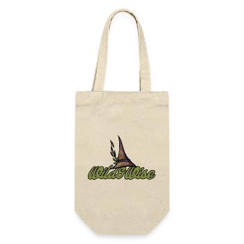 Wild & Wise Nature Wappen - Geschenkbeutel für Flaschen - Natur - Vorne