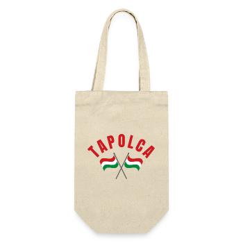 Tapolca a croisé les drapeaux hongrois - Sac à bouteille - nature - Devant