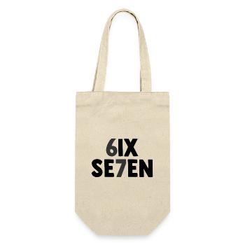Six Seven - 67 - Typo - Meme - Basketball - 6-7 - Gift Bag for Bottles - nature - Front