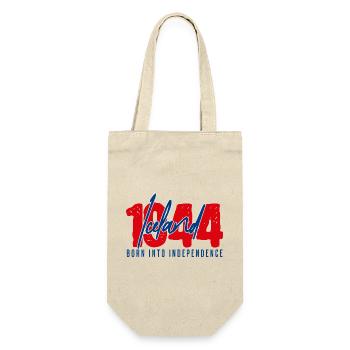 Iceland 1944 – Born Into Independence | Republic  - Geschenkbeutel für Flaschen - Natur - Vorne